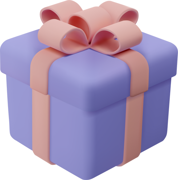 Gift Box 3D Icon